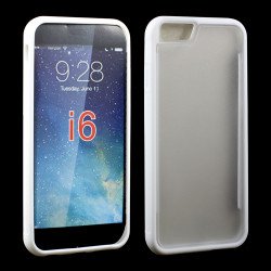 Apple iPhone 6 Gummy Hybrid Case (White)